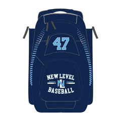 Custom New Level Baseball Backpack with Player Number