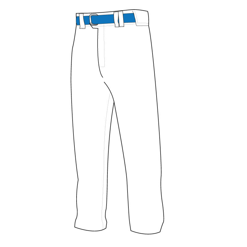 New Level Baseball Pants - White